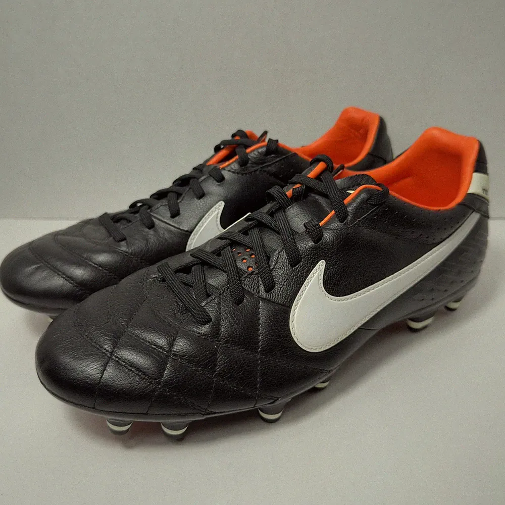 Nike Tiempo Mystic IV FG Soccer Cleats Leather Men Size 8 Shoes 454309-018