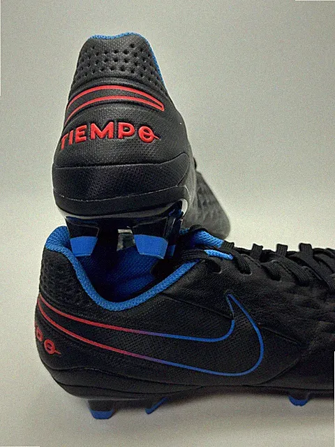 Nike Tiempo US 6.5 Legend 8 Academy FG Black Anthracite Soccer Cleats