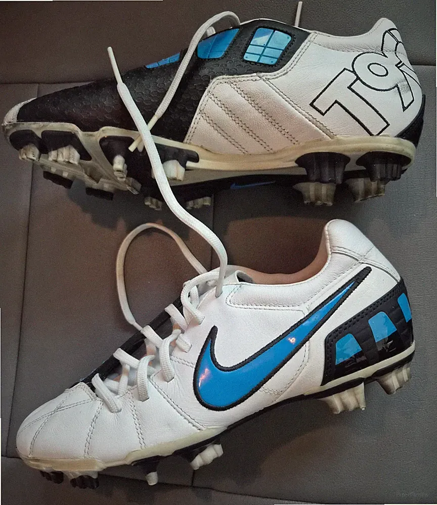 Nike Total 90 Laser 3 L-FG Men's Size 8.5 T90 Leather Soccer Cleats