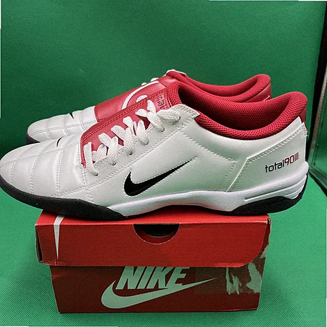 Nike Total 90 SP Indoor Soccer Shoes White Gym Men 10.5 HQ2851-100 New w/ box