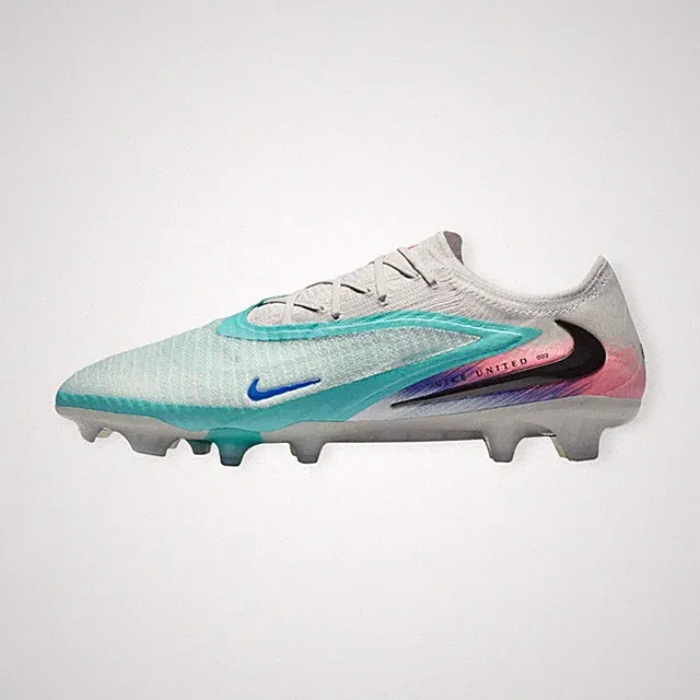 Nike United Phantom 6 Low Elite Pistachio Frost Blue White FG Soccer IM9604-300