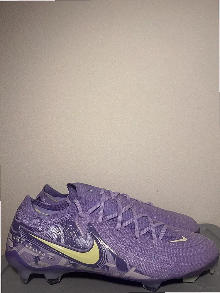 Nike United Phantom GX 2 Elite FG Soccer Cleats Purple HF1597-500 Men's Size 12