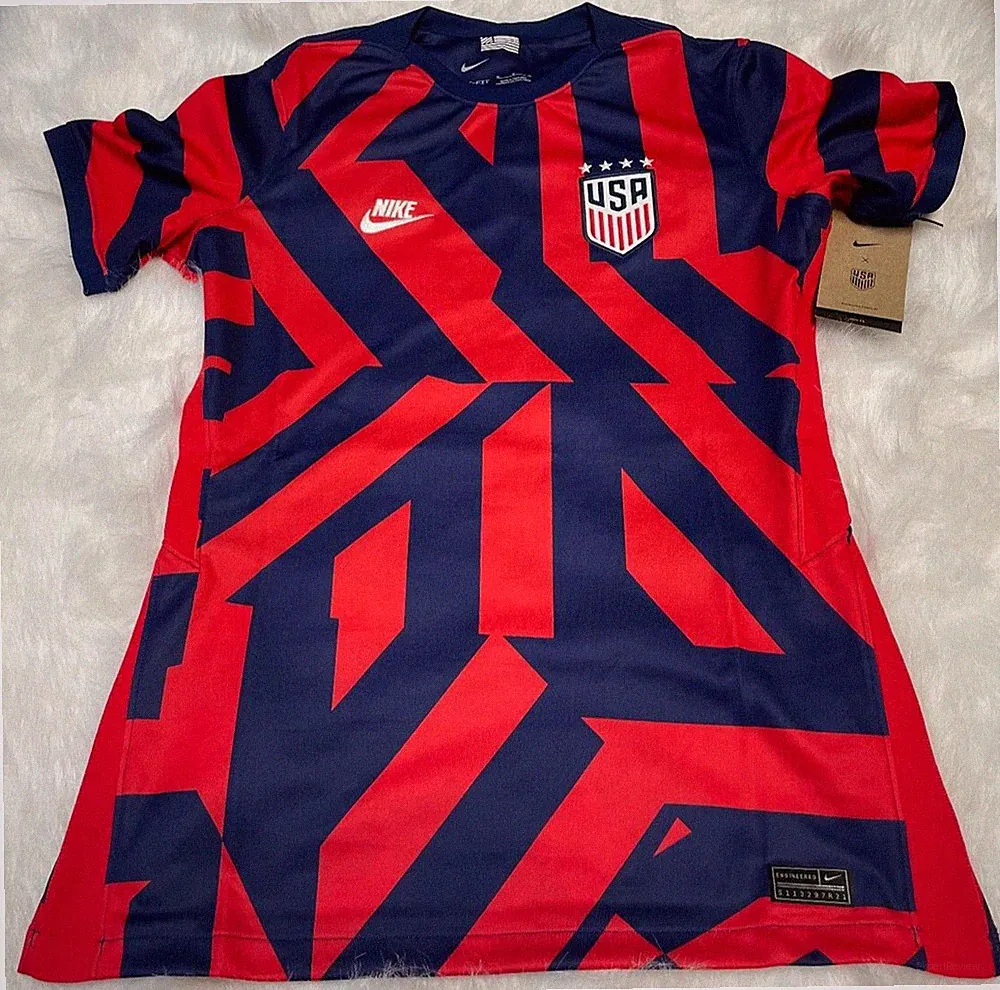 Nike USA National Team Women's Size Medium Soccer Jersey CZ4317-422