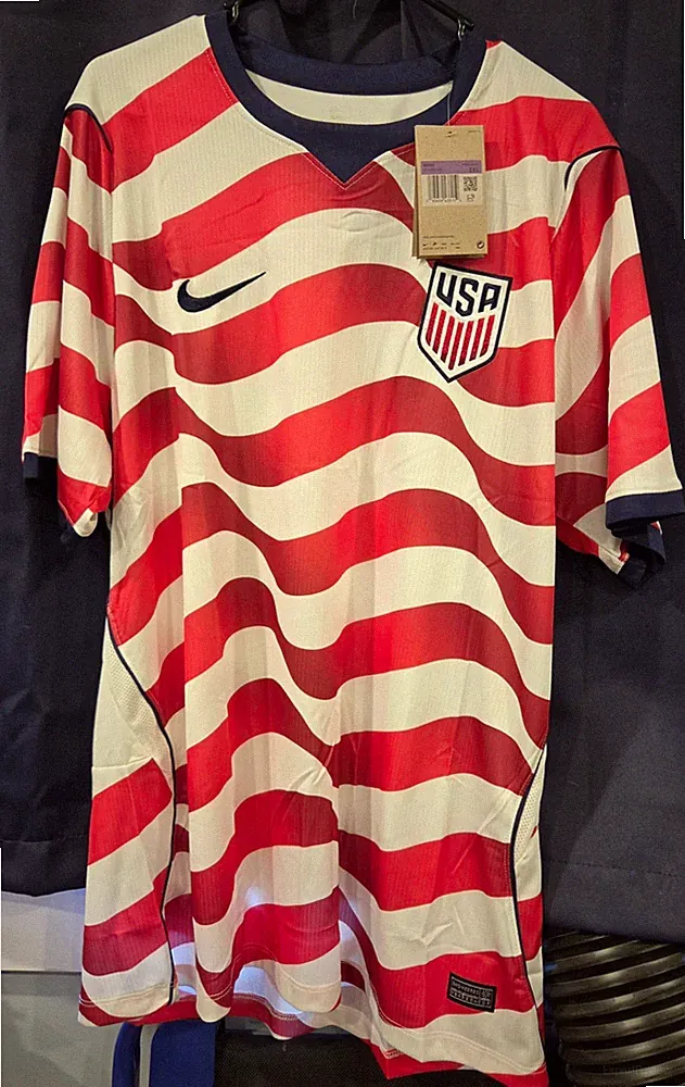 Nike USA Soccer Jersey Men’s 2XL White Red Blue Red/White Wave