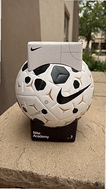 Nike USSF Academy Soccer Ball Omnisculpt Aerowsculpt White IO1482-100 Size 5