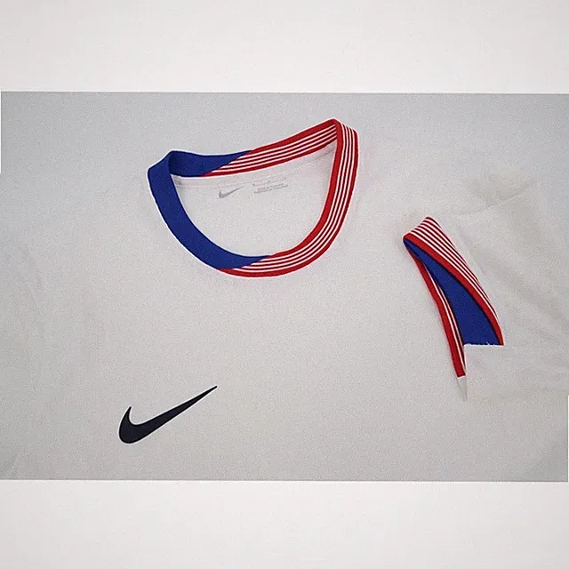Nike USWNT 2024 Home Stadium Soccer Jersey Womens Medium White FJ1188-102