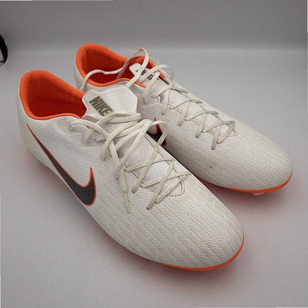 Nike VAPOR 12 ACADEMY MG White/Cool Grey Size 13 AH7375-107 Soccer Cleats