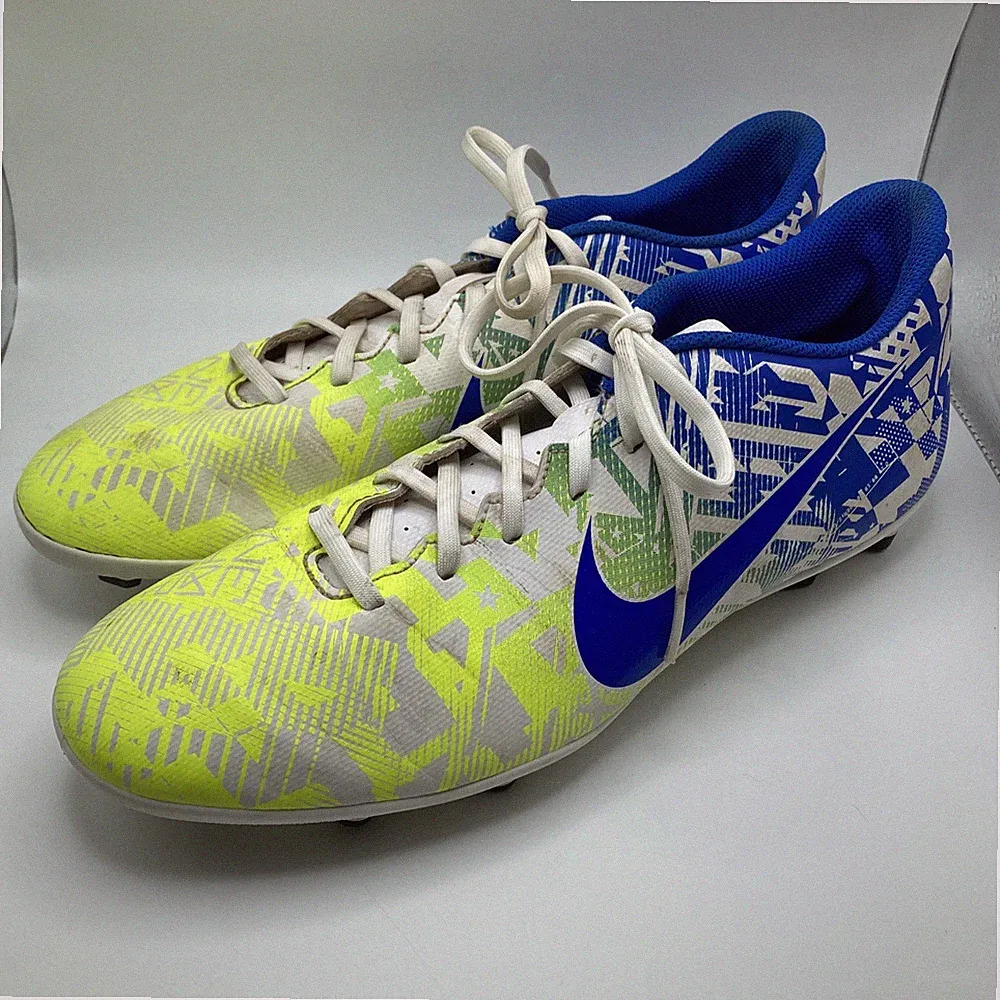 Nike Vapor 13 Club NJR Cleats Mens Sz 11 Brazil Soccer Alegria Neymar AT7967-104