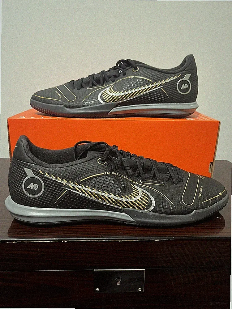 Nike Vapor 14 Academy IC Indoor Soccer Cleats Black Size 9 DJ2876-007 Men's