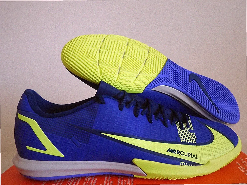 Nike Vapor 14 Academy Ic Indoor Soccer Cleats Lapis Blue Sz 11.5 [CV0973-474]