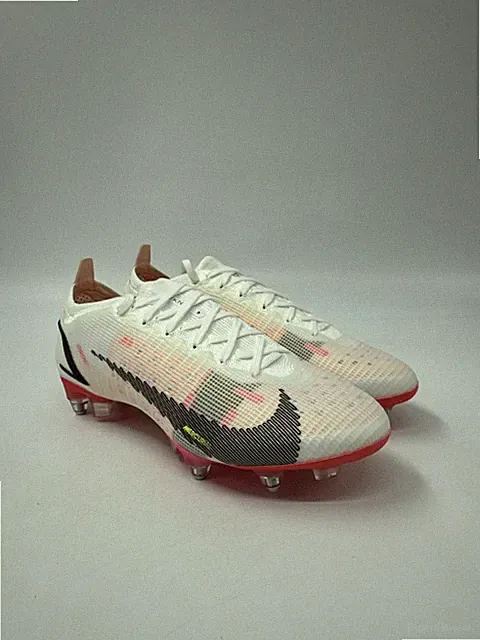 Nike Vapor 14 Elite SG-PRO AC White Soccer Cleats CV0988-122 Mens Size 7