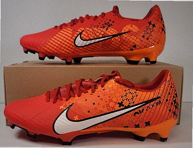 Nike Vapor 15 Academy Mercurial Dream MG Mens Size 7 Orange Soccer Cleats New