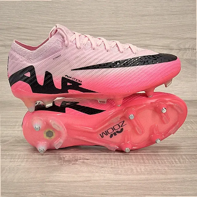 Nike Vapor 15 Elite SG Pro AC Pink Soccer Metal Cleats Mens Size 5 FD0253-601