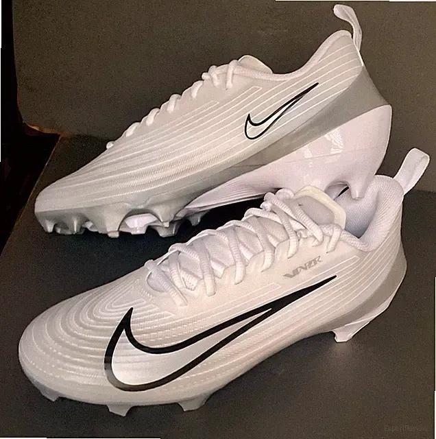 Nike Vapor Speed 3 Football Cleats Mens 10 Low White Wolf Grey Silver FB3303-100