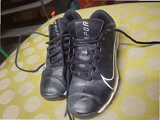 Nike Vapor Speed Turf Solar Flare Crimson Black Tuff Soccer Cleats