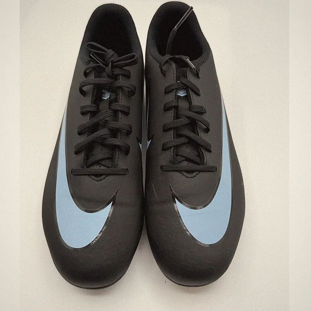 Nike Vapor16 Club FG/MG Soccer Cleats Men's 7.5, EU: 40.5, Black Ice Blue