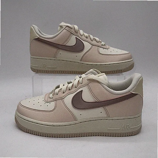 Nike Women's Size 8.5 Air Force 1 '07 NN (IM2507 001)Soft Pearl/ Pink Sneaker