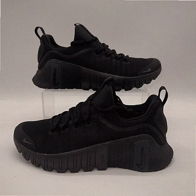 Nike Women's Size 9.5 Free Metcon 6 (FJ7126 003) Black Running Sneaker Sports