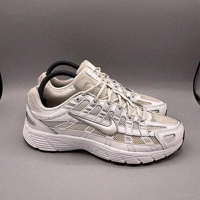 Nike Y2K Retro Shoes Sneakers P 6000 HV5064-003 Mesh White Size 6.5 Y