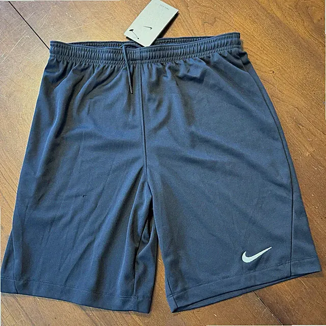 Nike Youth Black Athletic Shorts Dri‑Fit Football Soccer XL NWT Minor Snag