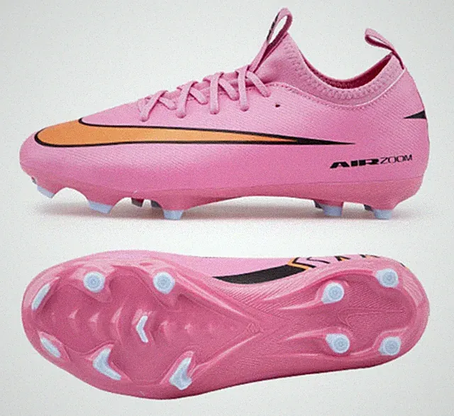 Nike Youth Mecurial Vapor 16 Aca FG Cleat Football Pink GYM Kid Spike FQ8392-600