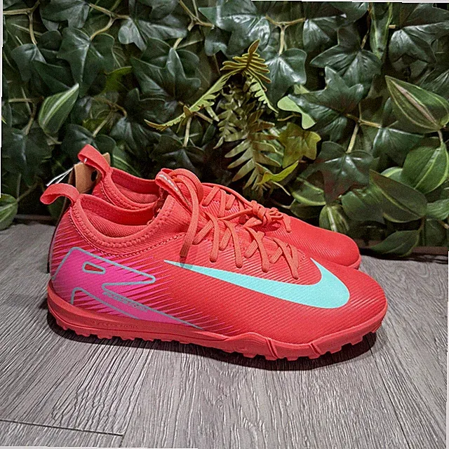 Nike Youth Mecurial Vapor 16 TF Cleats Futsal Glow Boot 2.5 Y FQ8284-800