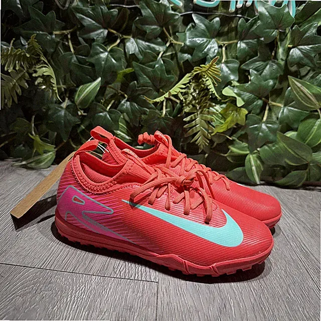 Nike Youth Mecurial Vapor 16 TF Cleats Futsal Glow Boot 3.5 Y FQ8284-800