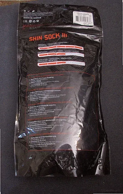 Nike Youth Shin Socks III Soccer Football M/L Black All in One NEW dxd