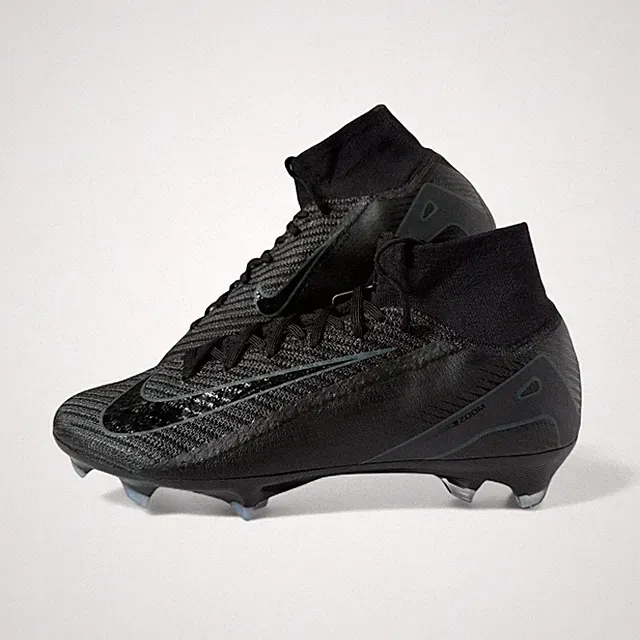Nike ZM Superfly 10 Elite FG Soccer Cleats Black Shadow Pack Size 7 FQ1454-002