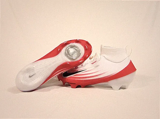 Nike Zoom Air Vapor Pro 1 White & Red Football Cleats Sz 14.5 NEW FB3298 102