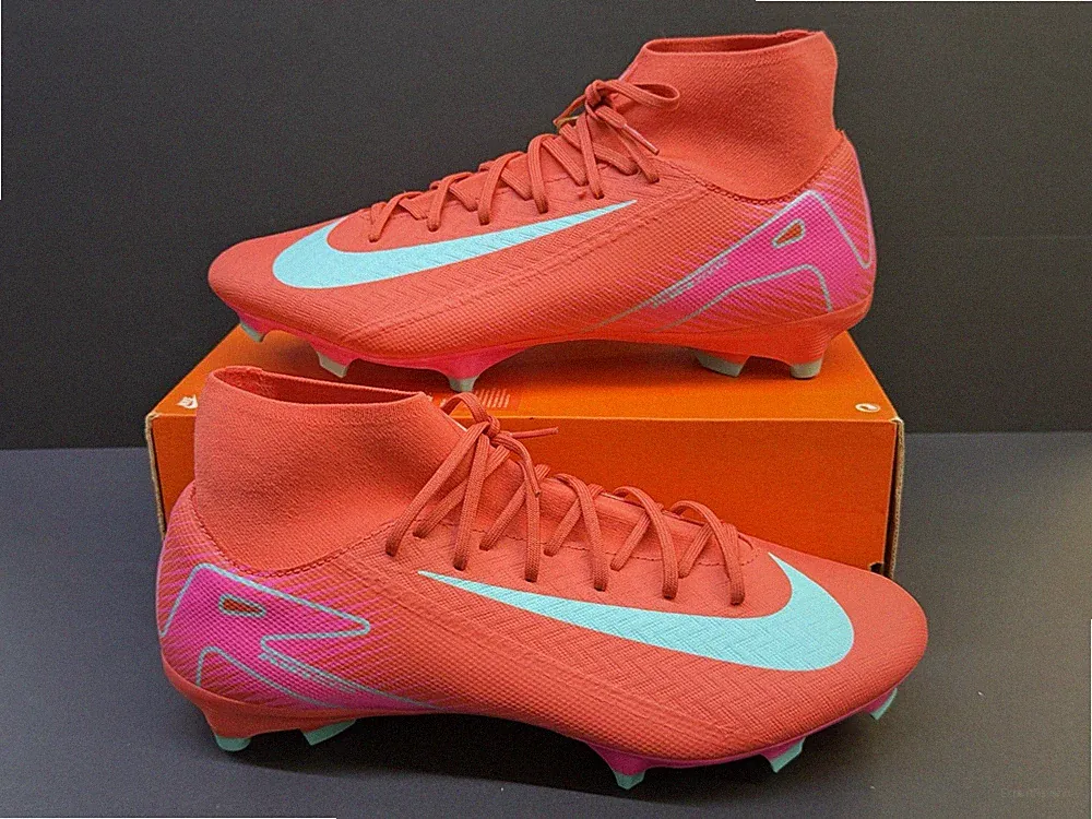 Nike Zoom Mercurial Superfly 10 Academy FG/MG Soccer Cleats FQ1456-800 Size 10