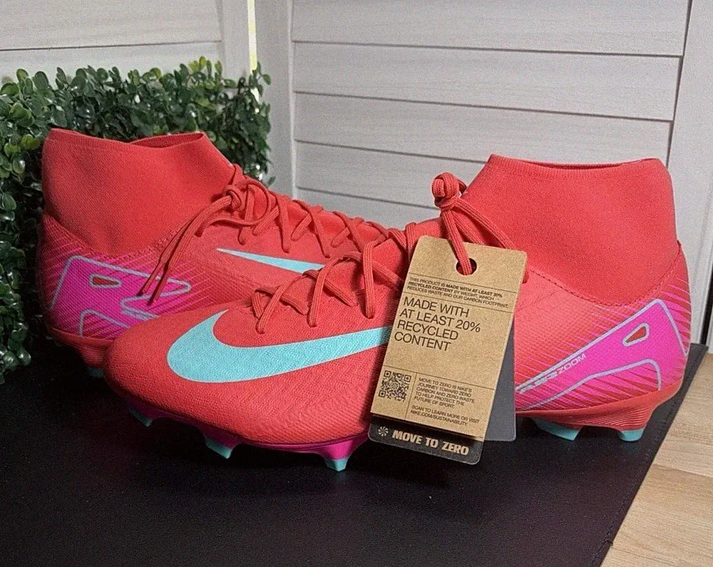 Nike Zoom Mercurial Superfly 10 Academy FG/MG Soccer Cleats Size 13 FQ1456-800