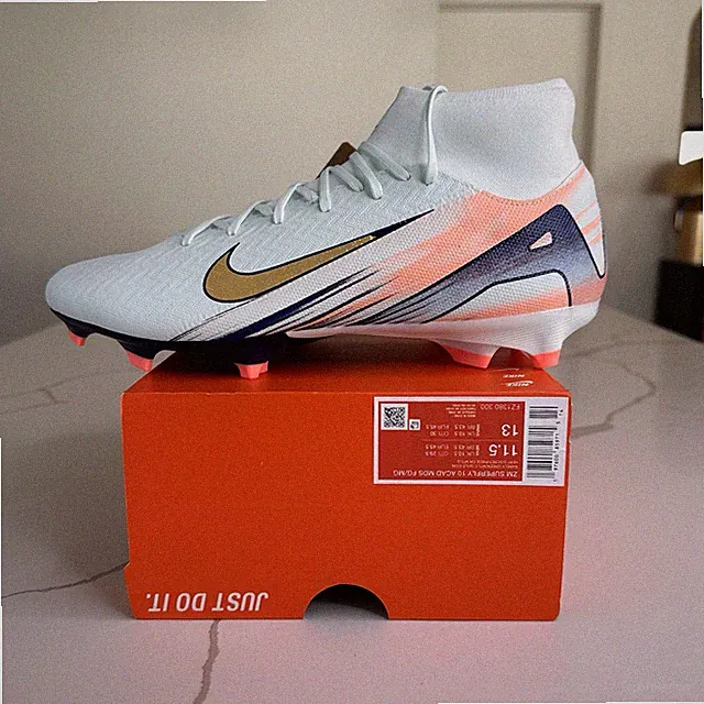 Nike Zoom Mercurial Superfly 10 Academy MG Men’s Cleats Sz 11.5 (FZ1380 300)