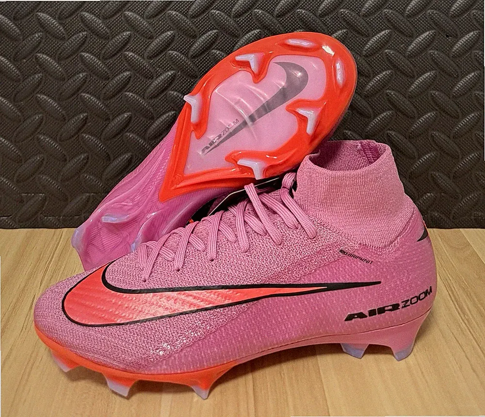 Nike Zoom Mercurial Superfly 10 Elite FG Soccer Cleats FQ1454-600 Mens Size 5.5