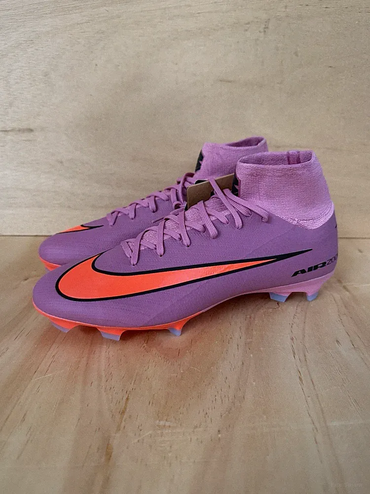 Nike Zoom Mercurial Superfly 10 Pro FG Soccer Cleats Men Sz 9 HF9433-600