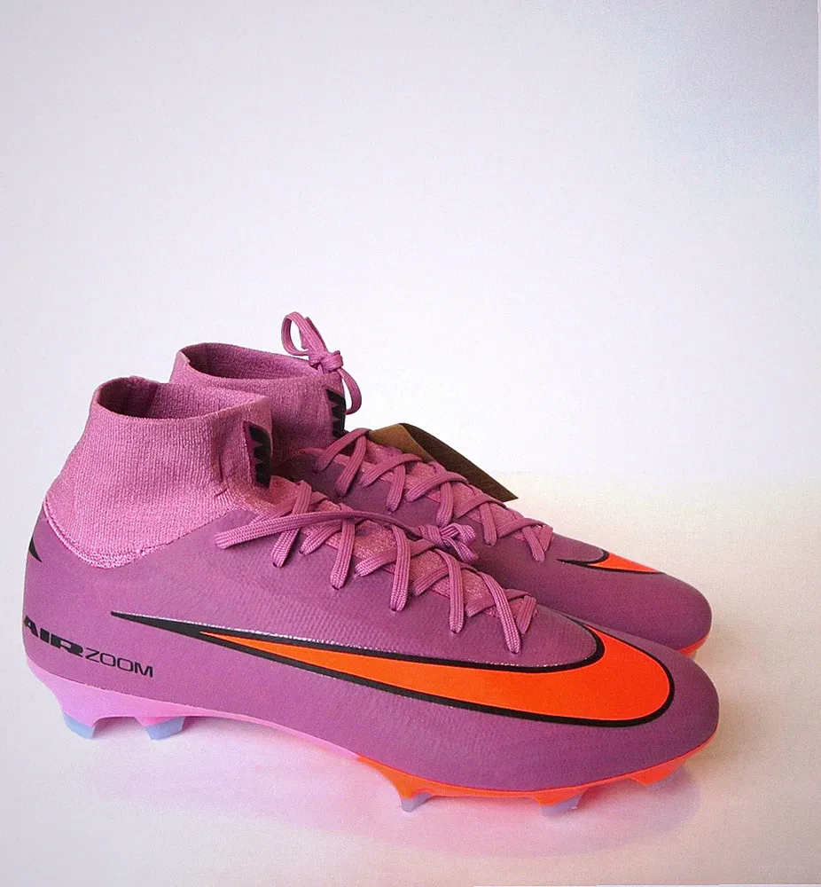 Nike Zoom Mercurial Superfly 10 Pro Soccer Cleats (10) FG Firm Ground HF9433-600