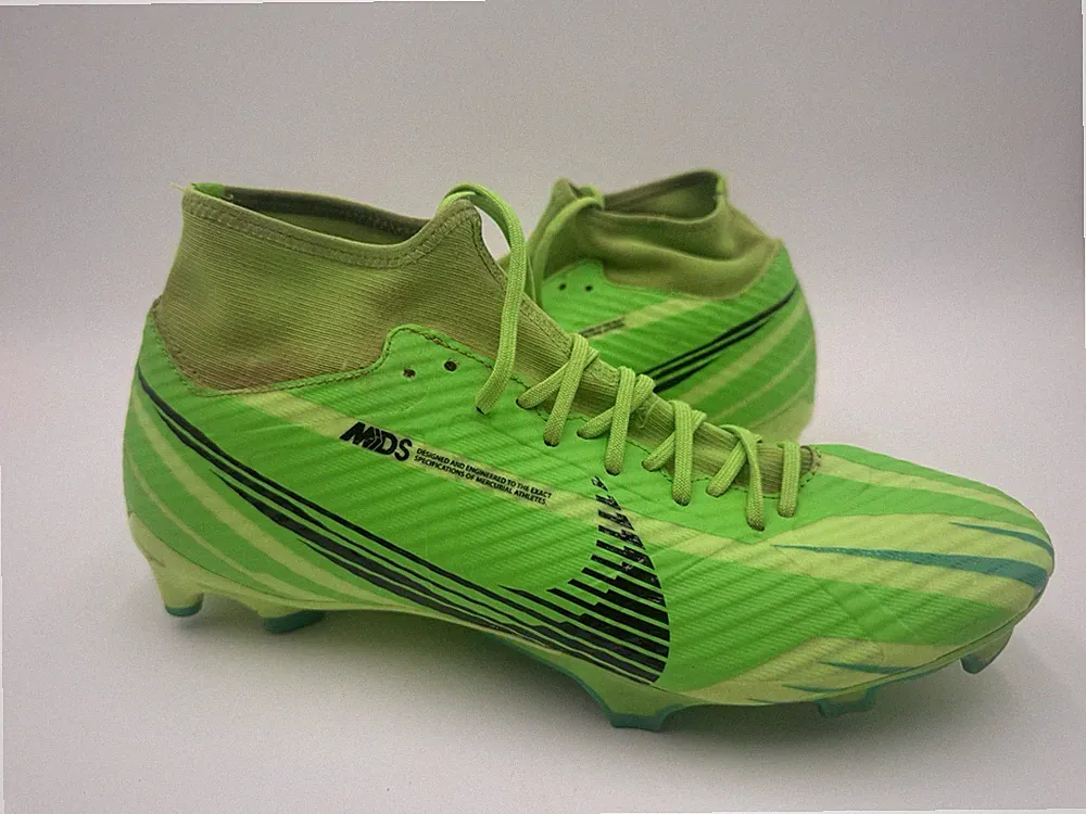 Nike Zoom Mercurial Superfly 9 Academy Green FG Soccer Cleats FJ7190 300 Size 10