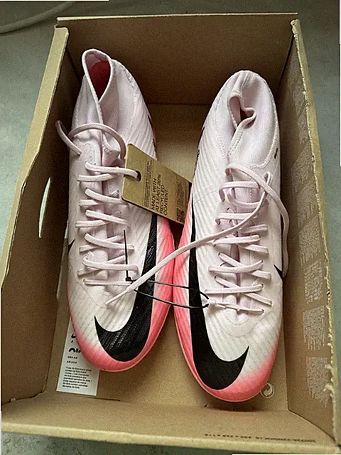 Nike Zoom Mercurial Superfly 9 Academy Ic Indoor Pink Sz 11.5 [DJ5627-601]