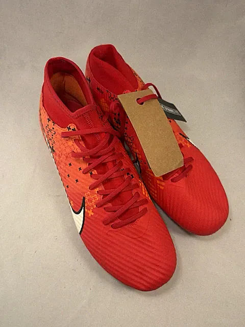Nike Zoom Mercurial Superfly 9 Academy Mds Fg/Mg Crimson Red Sz 11 [FD1162-600]