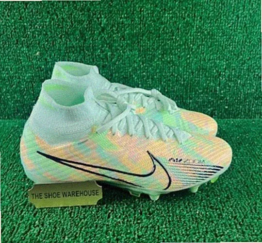 Nike Zoom Mercurial Superfly 9 Elite SG Pro AC Cleat DJ5166-344 Men 4.5 / WMNS 6