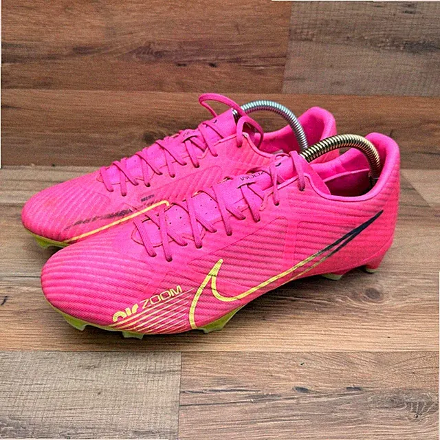 Nike Zoom Mercurial Vapor 15 Elite AG-Pro Men Size 10 Pink Zoom Soccer Cleats