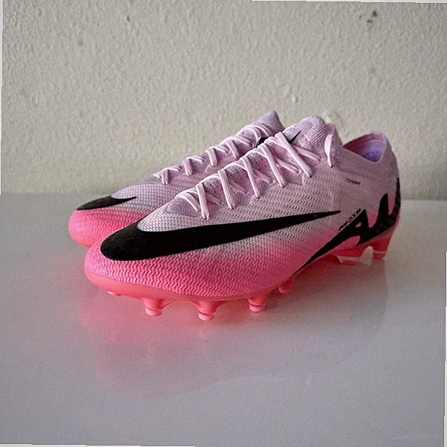 Nike Zoom Mercurial Vapor 15 Elite AG Soccer Cleats (Pink) US 10 Men’s