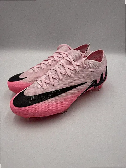 NIKE Zoom Mercurial Vapor 15 Elite FG Soccer Cleats Mens 4.5 Womens 6 Pink Foam