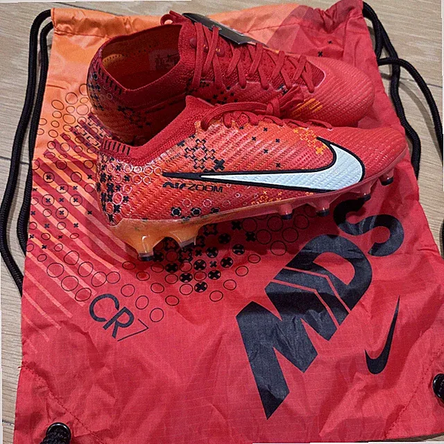 Nike Zoom Mercurial Vapor 15 Elite MDS AG Soccer Cleats FD1161-600 Size 5 Red
