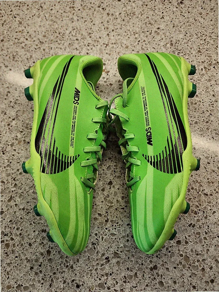 NIKE ZOOM MERCURIAL VAPOR 15 MDS ELITE FIRM GROUND CLEATS = Size 5 Youth