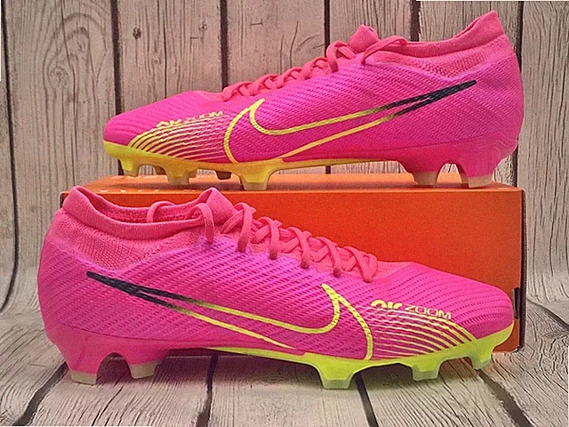 Nike Zoom Mercurial Vapor 15 Pro FG “Luminous Pack” (DJ5603-605) Mens Size 10