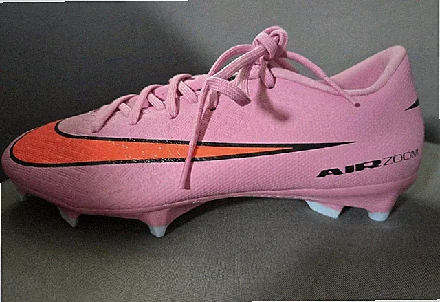 Nike Zoom Mercurial Vapor 16 Academy FG/MG Soccer Cleats Pink FQ1458-600 Sz 4