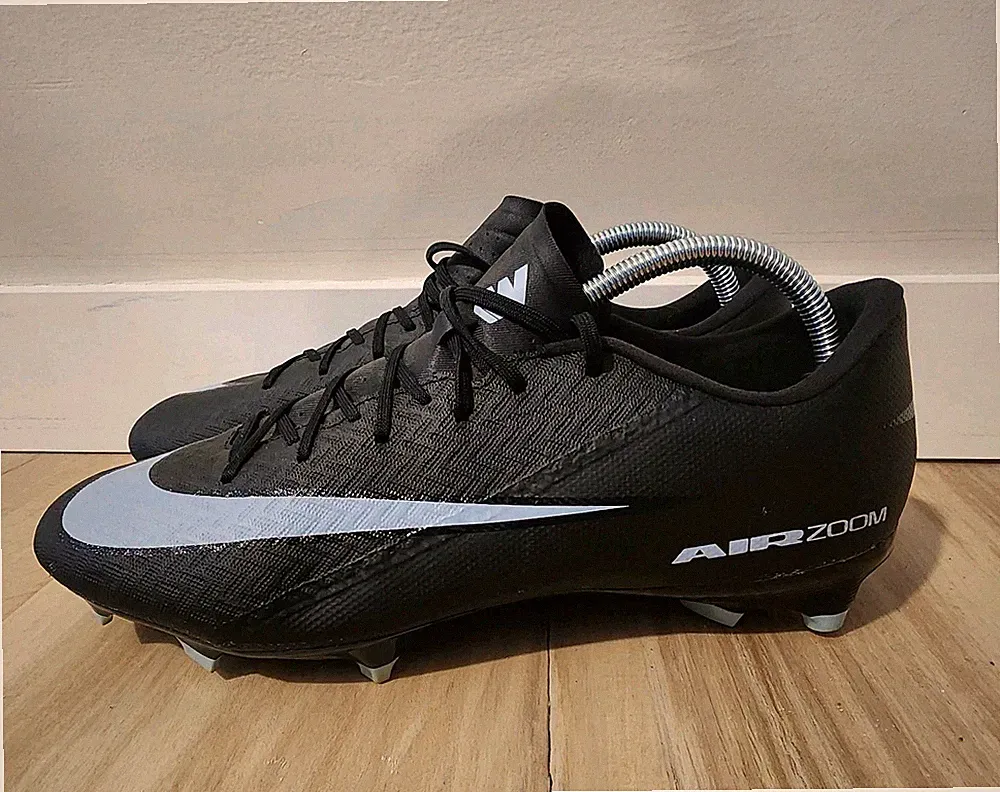 NIKE ZOOM MERCURIAL VAPOR 16 ACADEMY MG 2025 SOCCER CLEATS MENS SIZE 10.5 BLACK