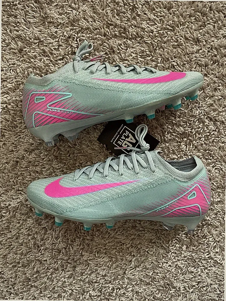 Nike Zoom Mercurial Vapor 16 Elite AG Prism Soccer Cleats Men Size 6.5 / 8 Women