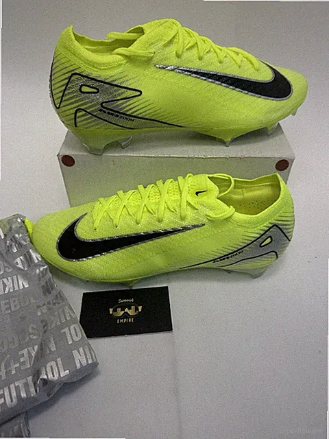Nike Zoom Mercurial Vapor 16 Elite FG Men's Size 7 Cleats FQ1457-700 No Lid